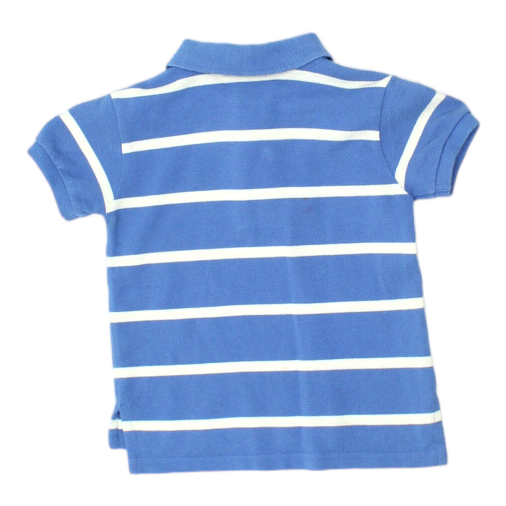 Polo Ralph Lauren Boys Blue Polo Shirt | Vintage Kids Designer Sports Casual VTG | Vintage Messina Hembry | Thrift | Second-Hand Messina Hembry | Used Clothing | Messina Hembry 