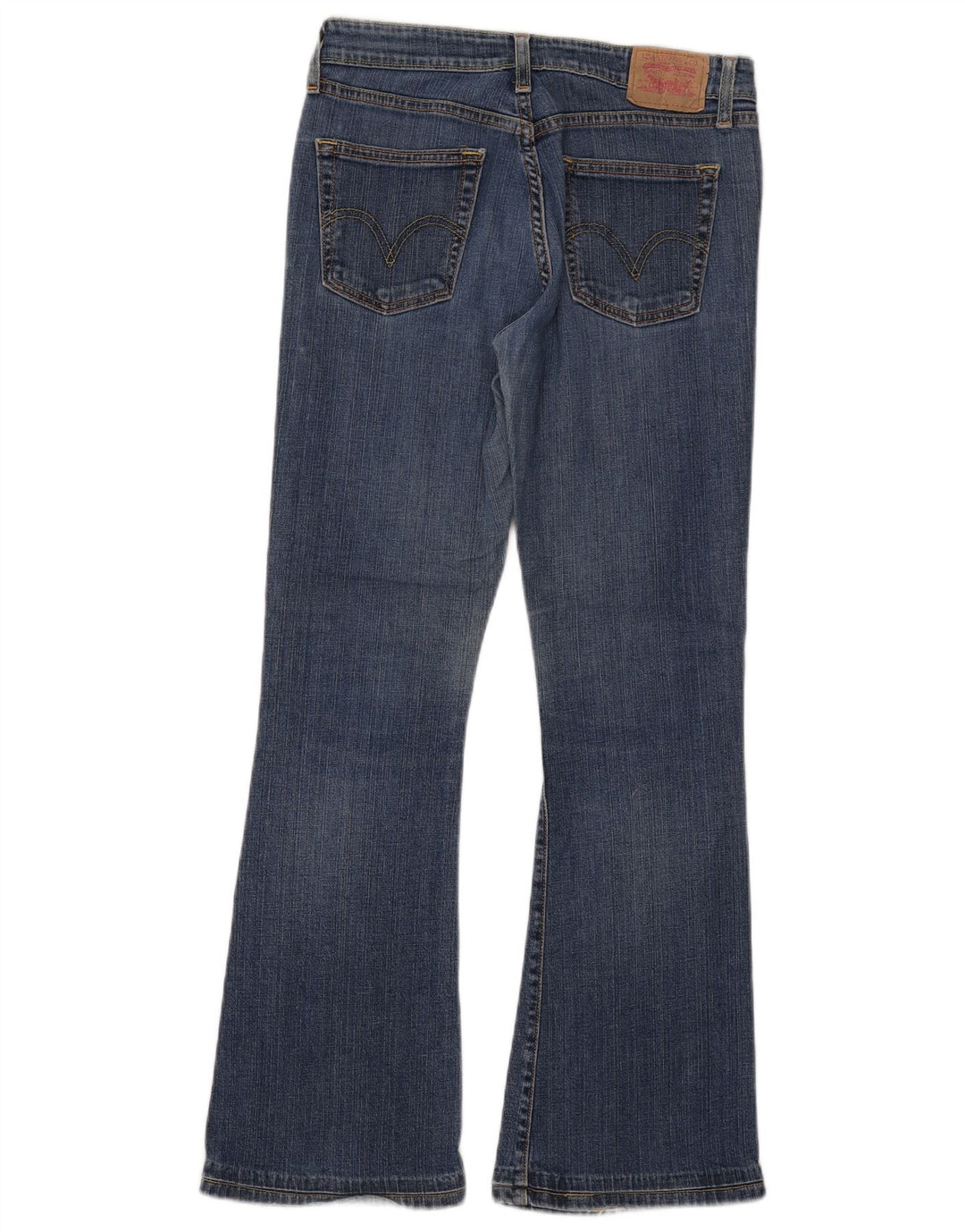 Levi's Womens 510 Flared Jeans W30 L30 Blue