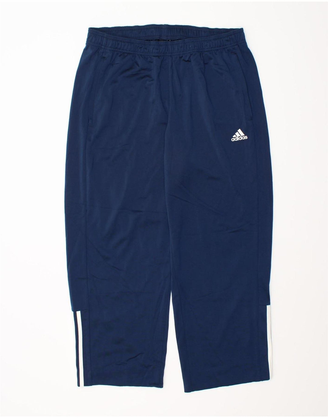 Adidas Mens Tracksuit Trousers UK 46/48 XL  Navy Blue Polyester