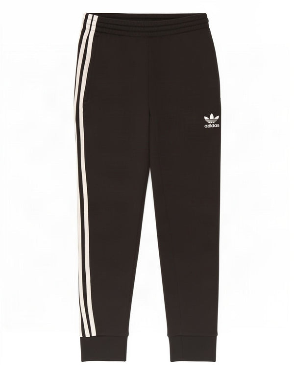 Adidas Mens Tracksuit Trousers Joggers XS Black Polyester