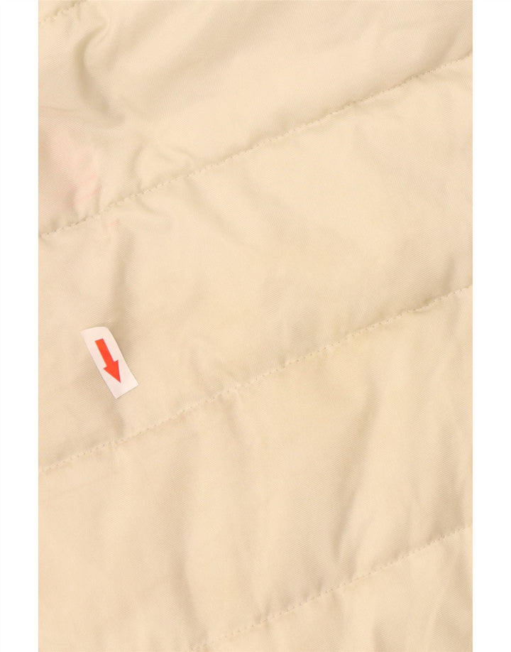 Adidas Boys Graphic Hooded Padded Jacket 15-16 Years White Colourblock