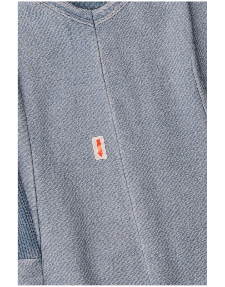 Trussardi Jeans Womens Sheath Dress IT 42 Medium Blue Colourblock