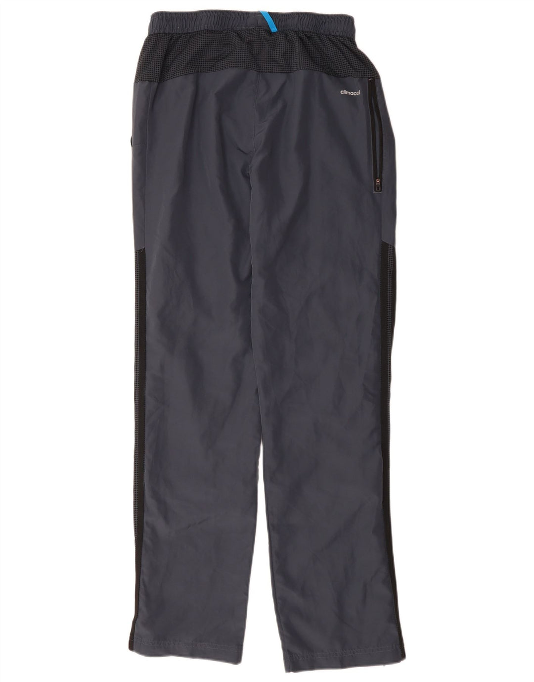 Adidas Mens Climacool Tracksuit Trousers Medium Navy Blue Polyester