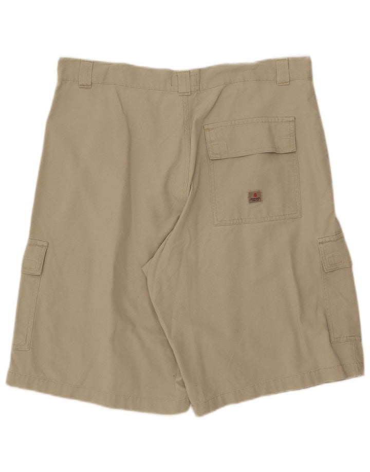Invicta Mens Cargo Shorts IT 54 2XL W36  Beige Cotton
