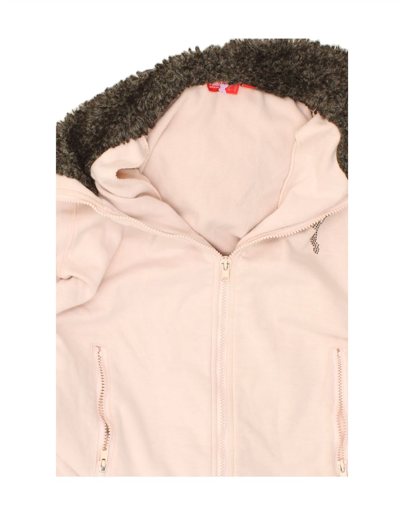 PUMA Girls Zip Hoodie Sweater 9-10 Years Pink | Vintage Puma | Thrift | Second-Hand Puma | Used Clothing | Messina Hembry 