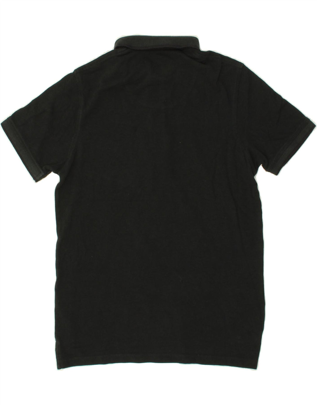 JACK & JONES Mens Polo Shirt Medium Black Cotton Vintage Jack & Jones and Second-Hand Jack & Jones from Messina Hembry 