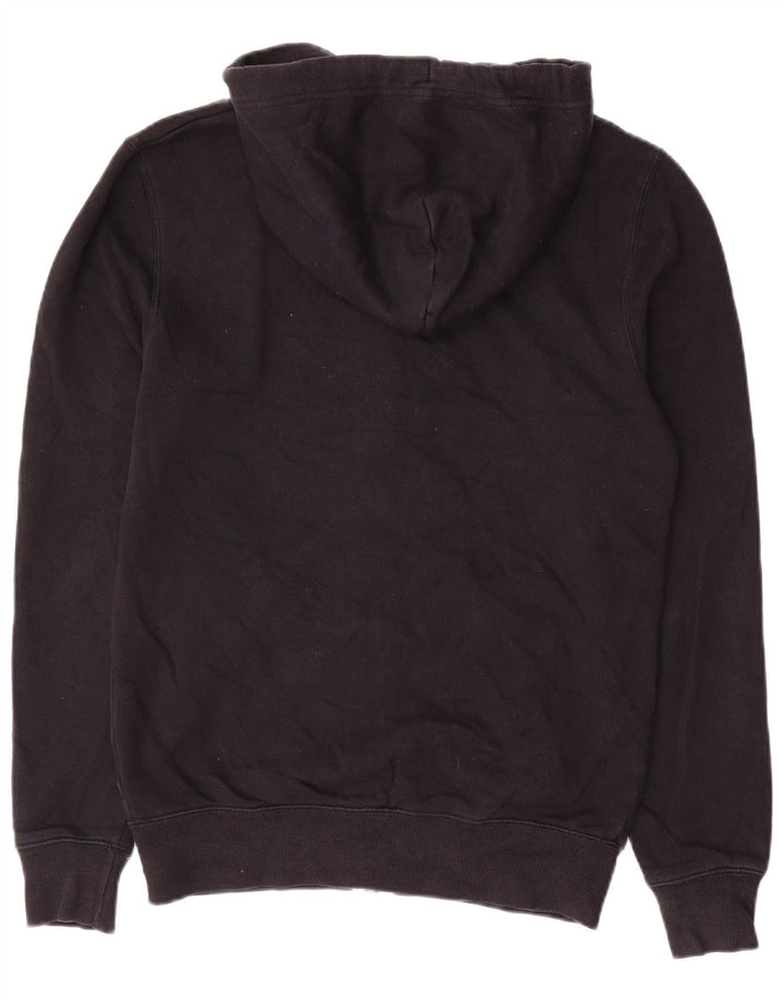 Jack Wills Mens Zip Hoodie Sweater Small Black Cotton
