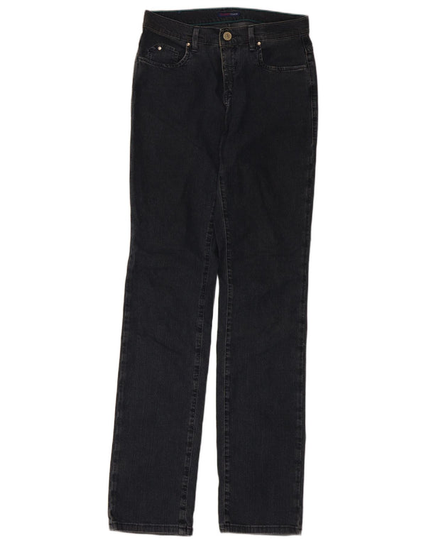 Trussardi Womens Straight Jeans W27 L33 Navy Blue