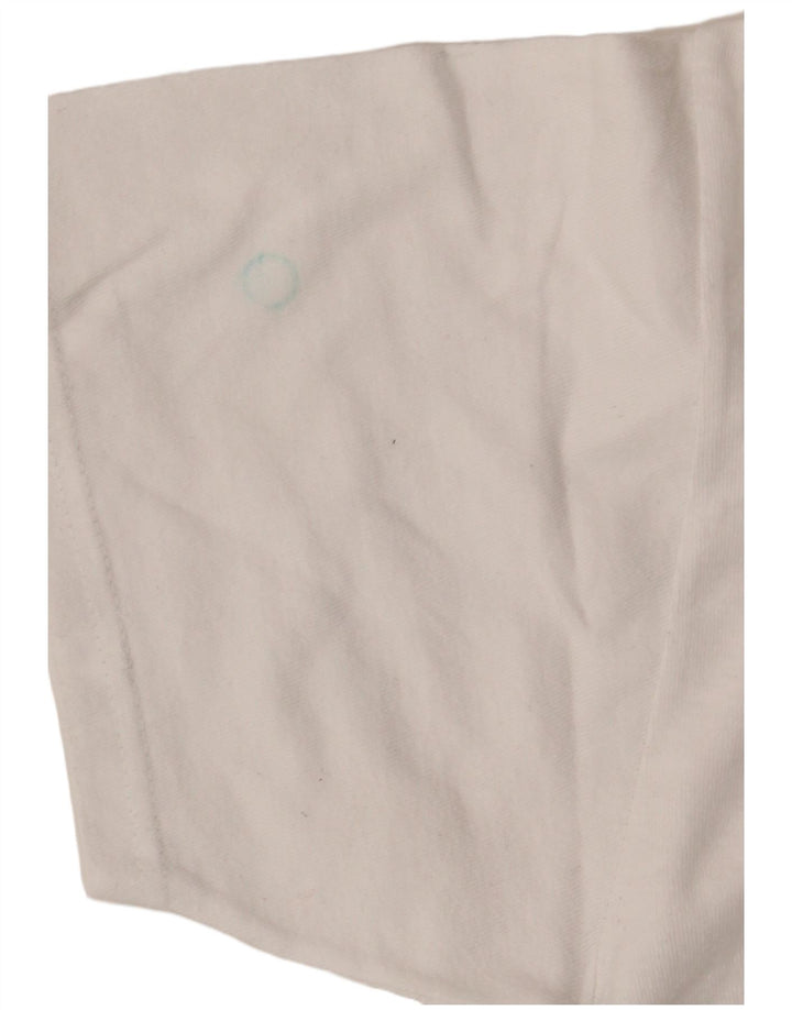 Hard Rock Womens Miami Graphic T-Shirt Top UK 14 Medium White Cotton