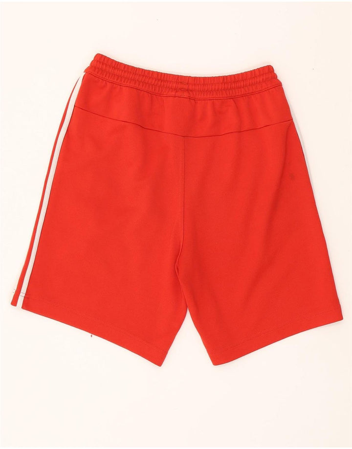 ADIDAS Mens Graphic Sport Shorts Small Red Polyester