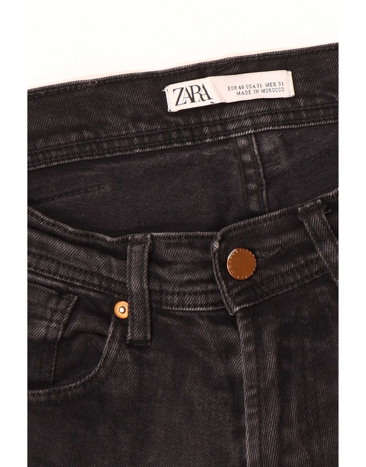 Zara Mens Slim Jeans EU 40 Medium W31 L30 Black