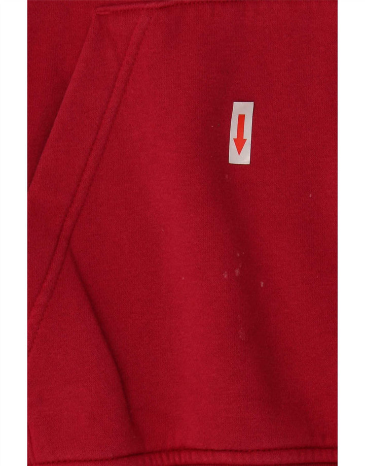 Jordan Mens Graphic Hoodie Jumper Medium Pink Cotton