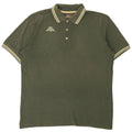 Kappa Mens Polo Shirt Large Khaki