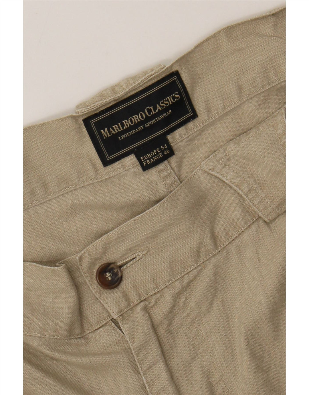 MARLBORO CLASSICS Mens Cargo Shorts EU 54 2XL W36 Beige