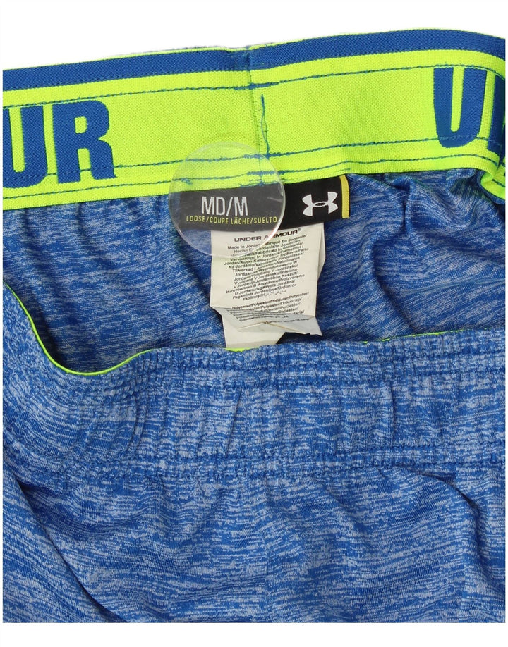 Under Armour Mens Sport Shorts Medium  Blue Colourblock Polyester