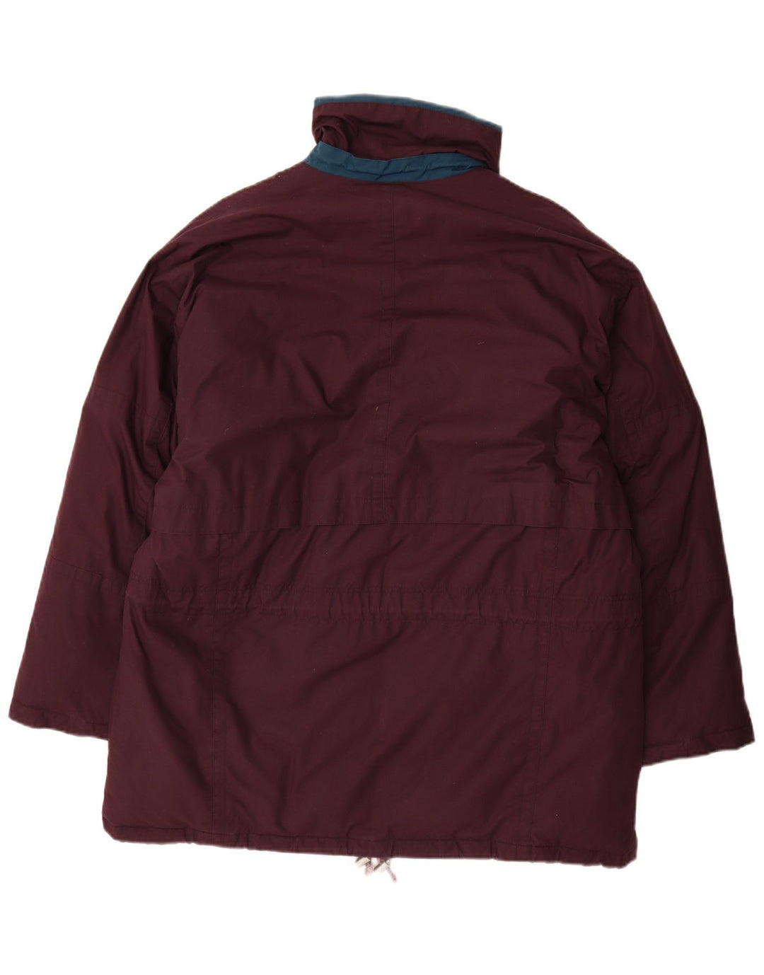 WESTBURY Mens Padded Coat UK 42 XL Burgundy Polyester