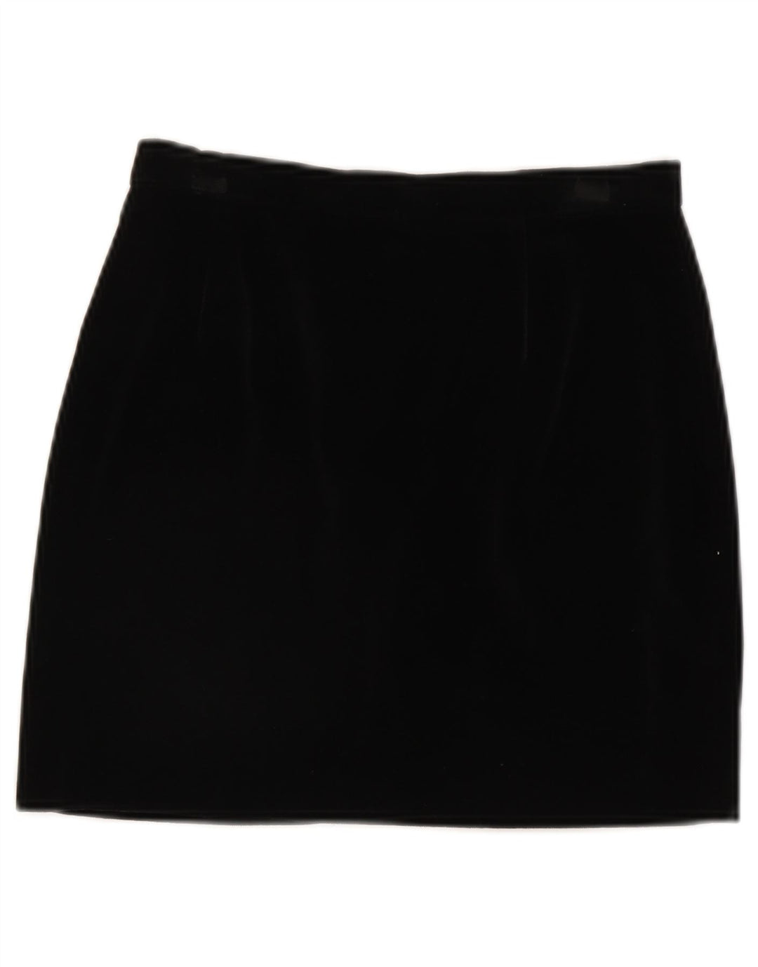 Elizabeth Ascot Womens Velvet Mini Skirt IT 42 Medium W28 Black