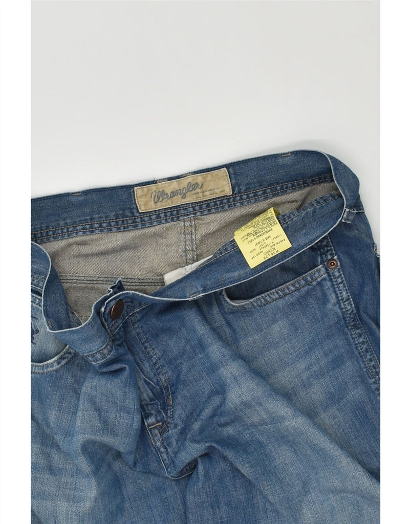 WRANGLER Womens Roxboro Straight Jeans W36 L32 Blue Cotton | Vintage Wrangler | Thrift | Second-Hand Wrangler | Used Clothing | Messina Hembry 