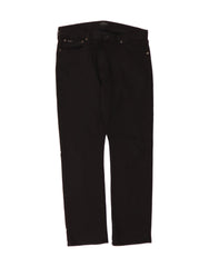 RALPH LAUREN Mens The Varick Slim Straight Jeans W34 L32 Black Cotton