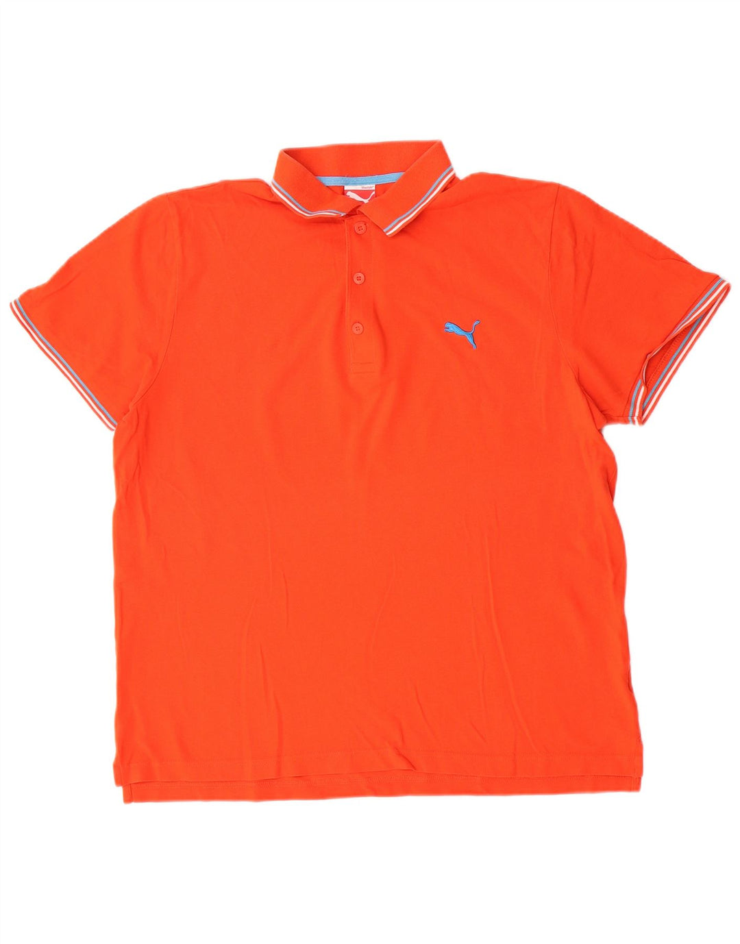 Puma Mens Polo Shirt XL Orange