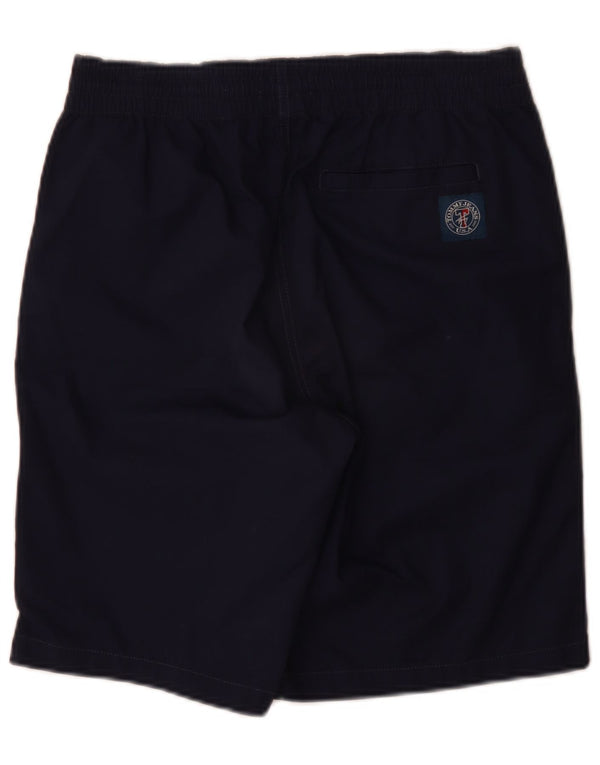 Tommy Hilfiger Mens Chino Shorts Small W28 Navy Blue Cotton