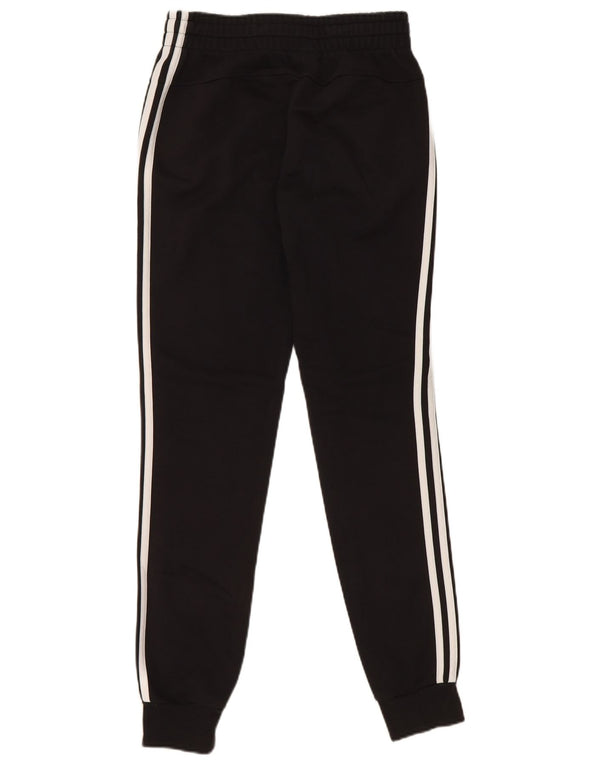 Adidas Womens Tracksuit Trousers Joggers UK 4/6 XS Black Cotton