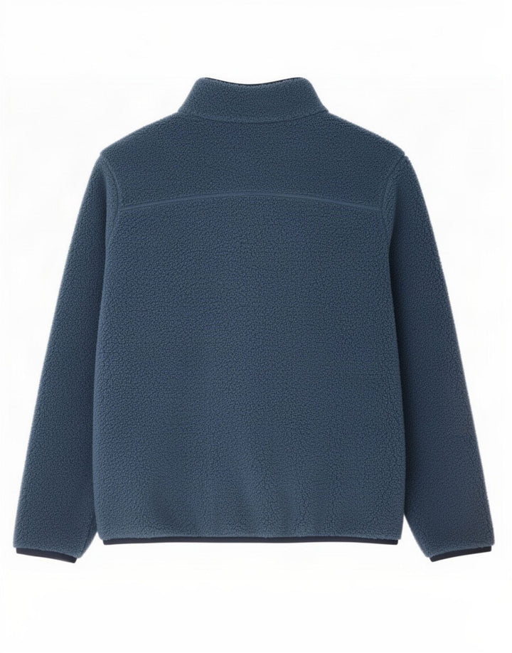 Columbia Mens Fleece Jacket UK 42 XL Blue Polyester