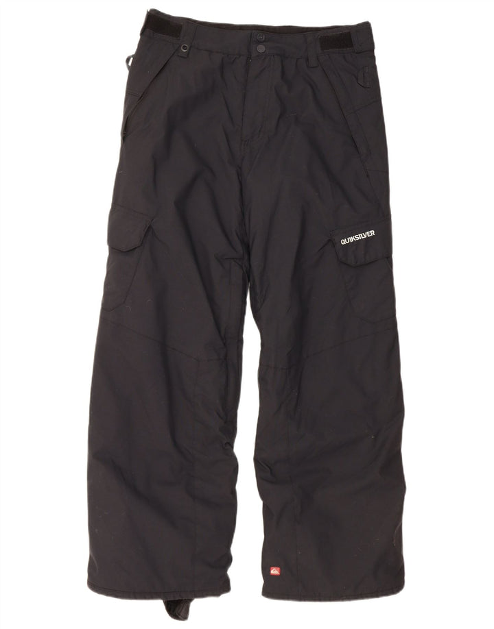 Quiksilver Boys Ski Trousers 13-14 Years Black Polyamide
