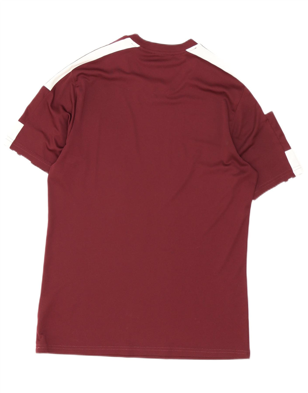 Adidas Mens Aeroready T-Shirt Top Medium Burgundy Polyester