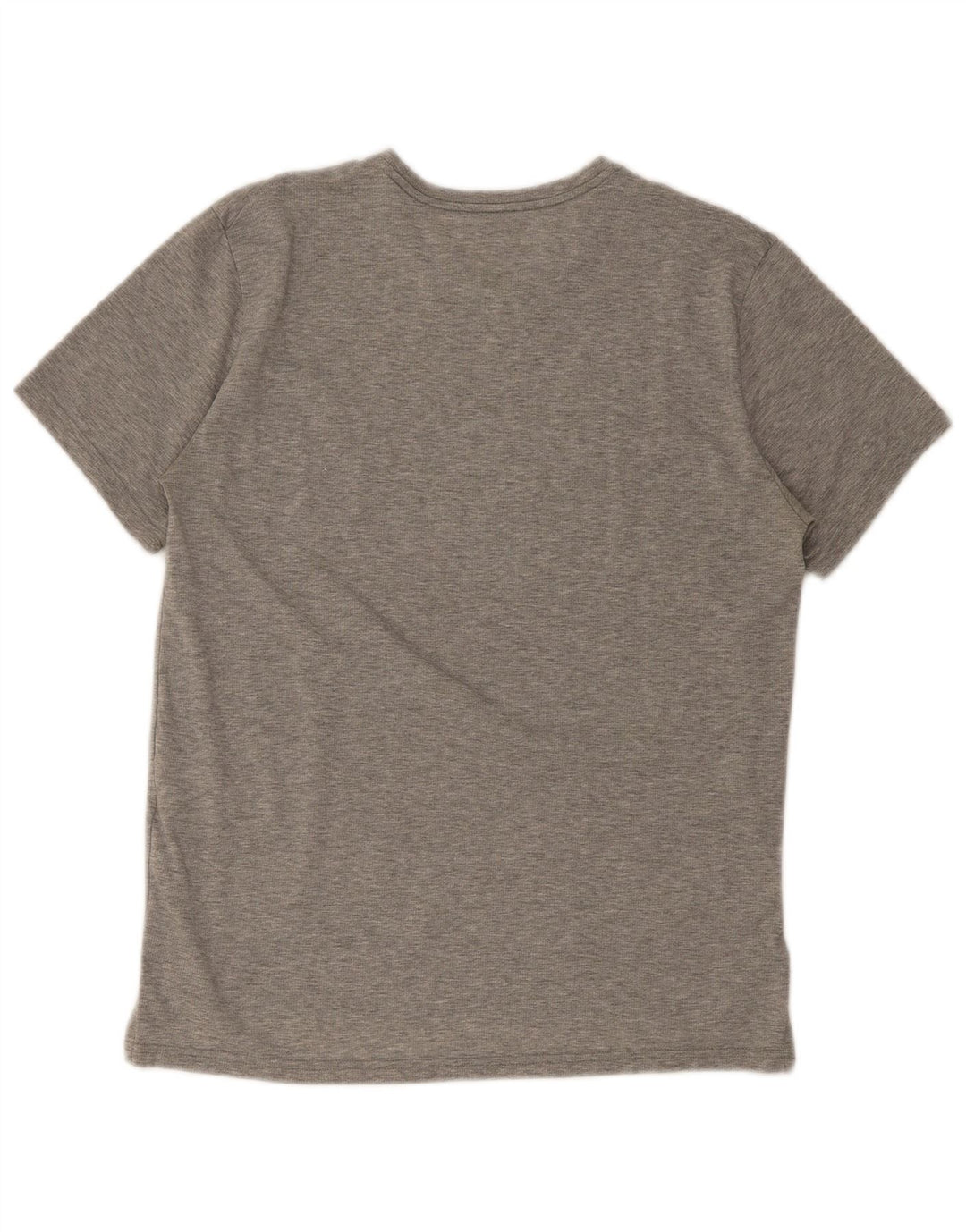 Nike Mens Dri Fit T-Shirt Top Medium Grey Flecked Polyester