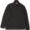 Mountain Warehouse Mens Zip Neck Sweatshirt Jumper XL Grey Flecked