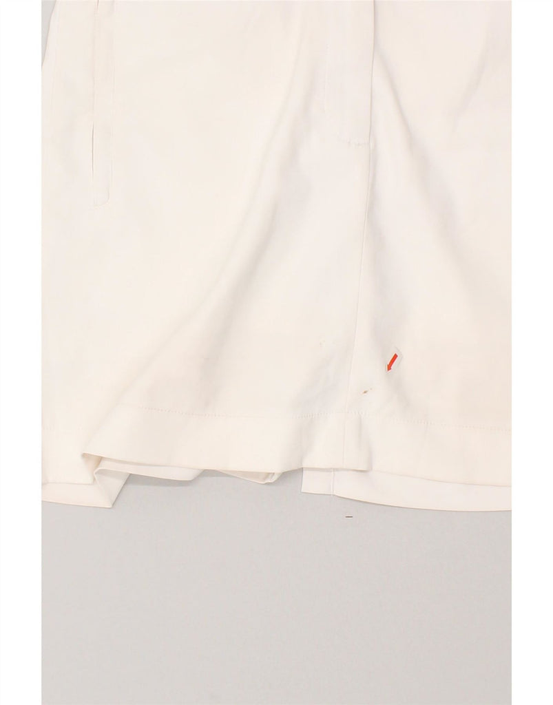 NIKE Womens Dri Fit Golf Skirt UK 8 Small White Polyester Vintage Nike and Second-Hand Nike from Messina Hembry 