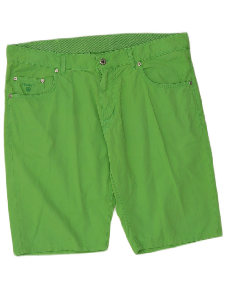 GANT Mens Tyler Regular Fit Casual Shorts W36 Large Green Cotton