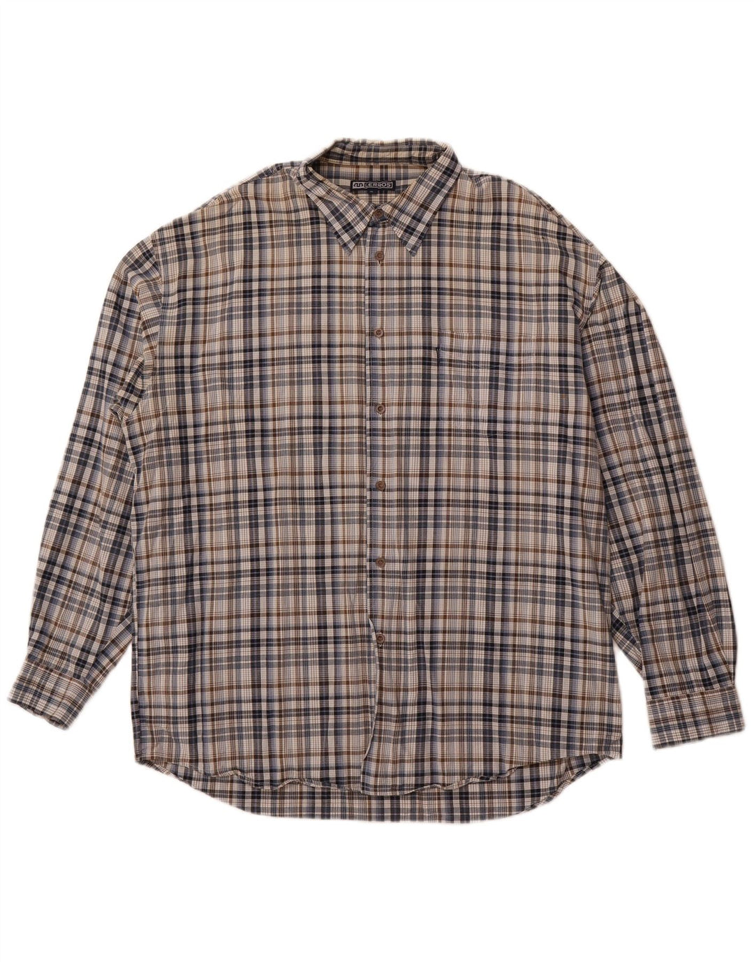 LERROS Mens Shirt XL Multicoloured Check Cotton