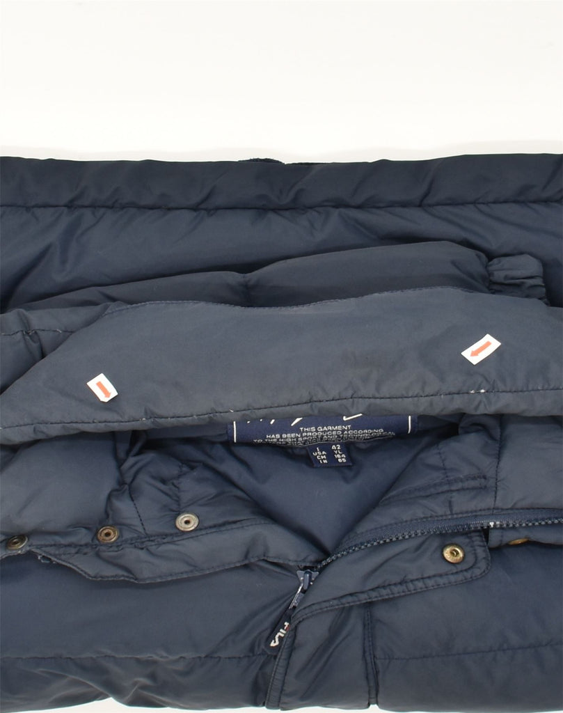 FILA Boys Padded Jacket 13-14 Years Navy Blue Polyamide | Vintage Fila | Thrift | Second-Hand Fila | Used Clothing | Messina Hembry 