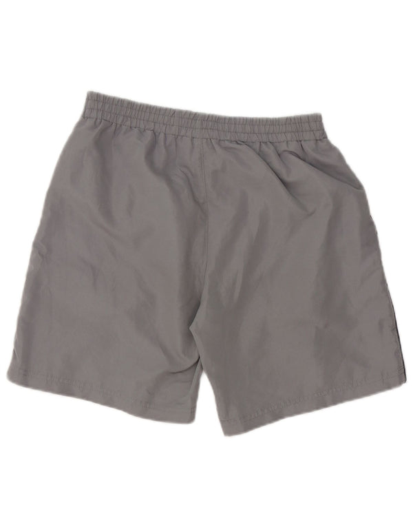 Kappa Mens Sport Shorts Small Grey Polyester