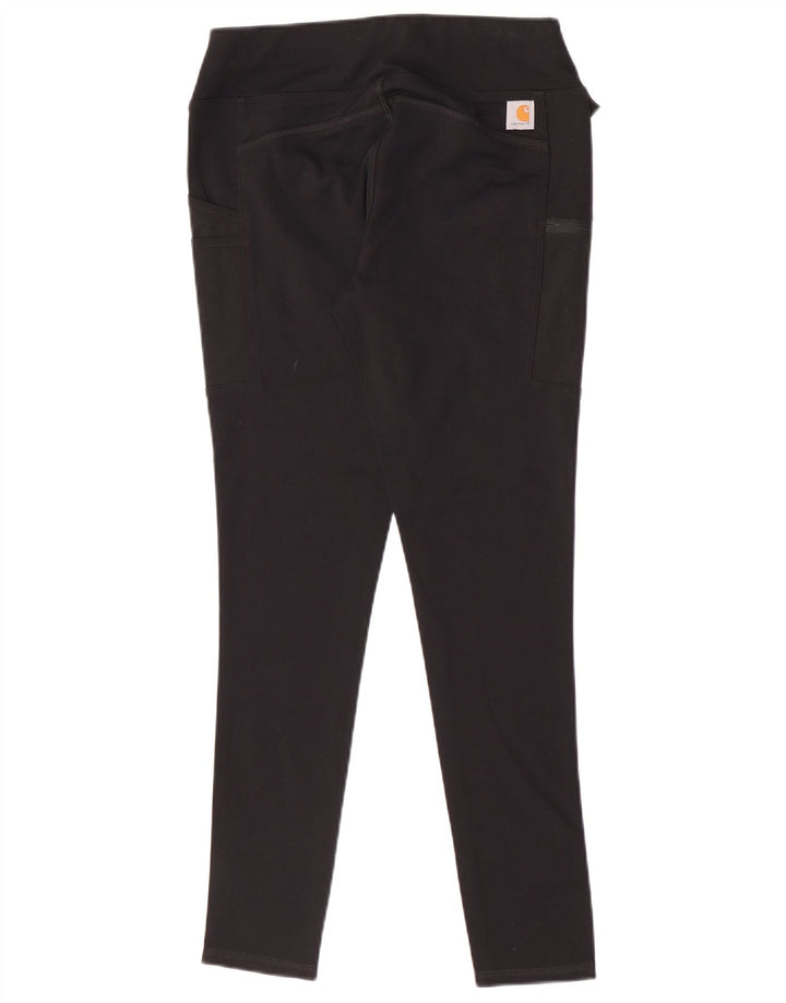Carhartt Womens Fitted Leggings US 4/6 Small  Black