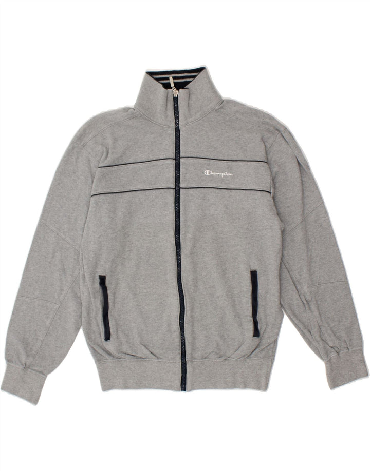 CHAMPION Womens Tracksuit Top Jacket Medium Grey Cotton Vintage Champion and Second-Hand Champion from Messina Hembry 