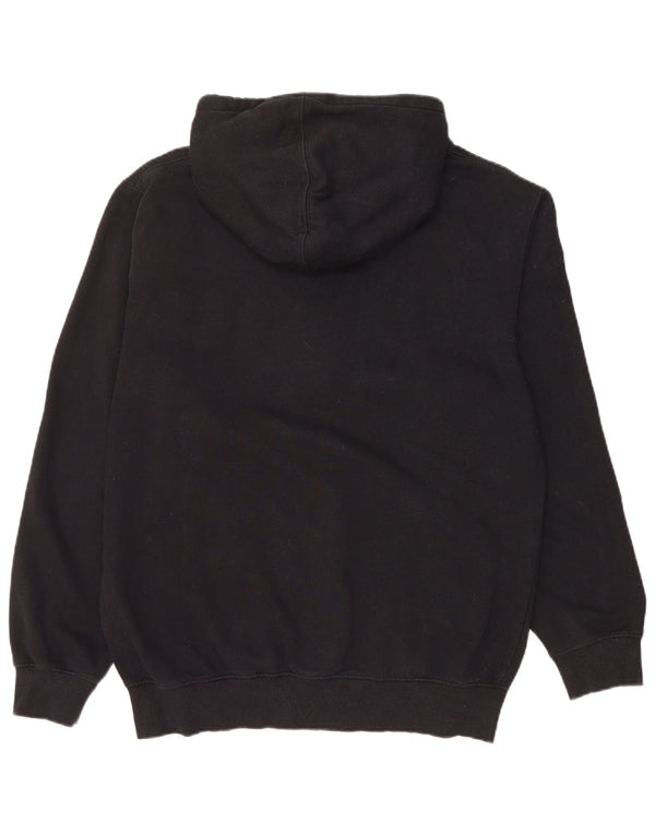 HARD ROCK CAFE Mens Vienna Graphic Hoodie Jumper Large Black Cotton