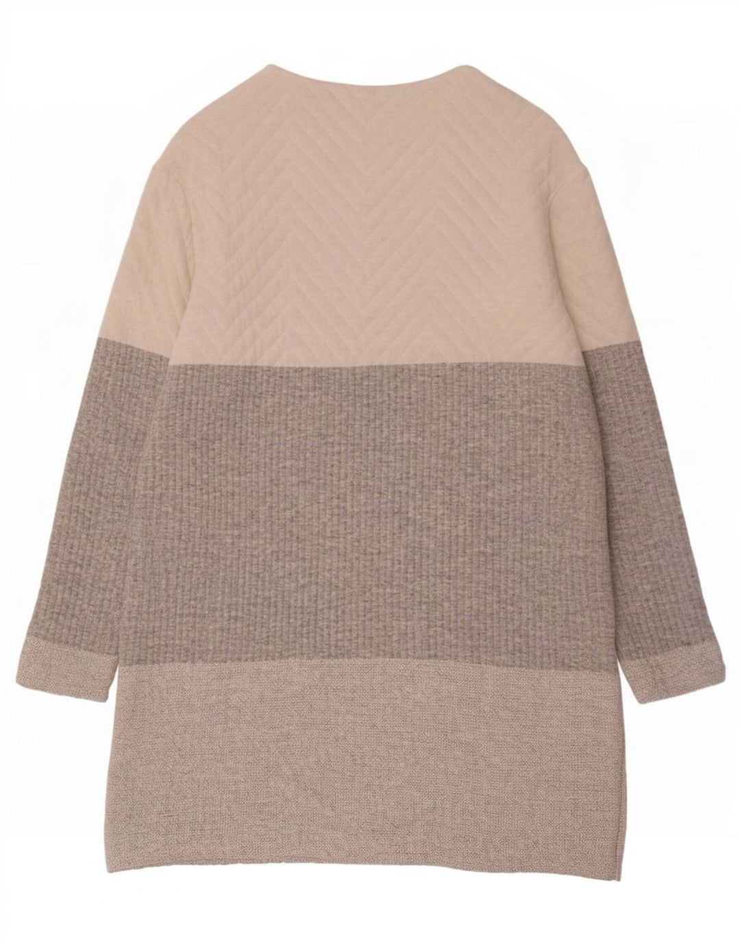 Zara Womens Jumper Dress UK 10 Small Multicoloured Colourblock Polyester