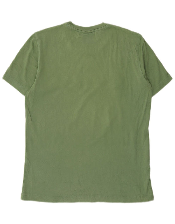 Champion Mens Graphic T-Shirt Top XS Green