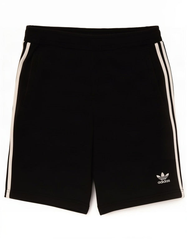 Adidas Mens Sport Shorts Small Black Cotton