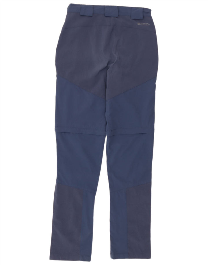 Mountain Warehouse Womens Slim Cargo Trousers W28 L31 Navy Blue