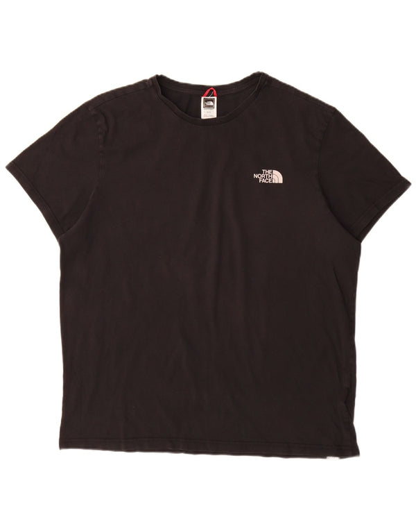 The North Face Mens T-Shirt Top XL Black Cotton