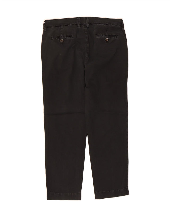 FAY Womens Straight Chino Trousers W30 L26 Black Cotton Vintage Fay and Second-Hand Fay from Messina Hembry 