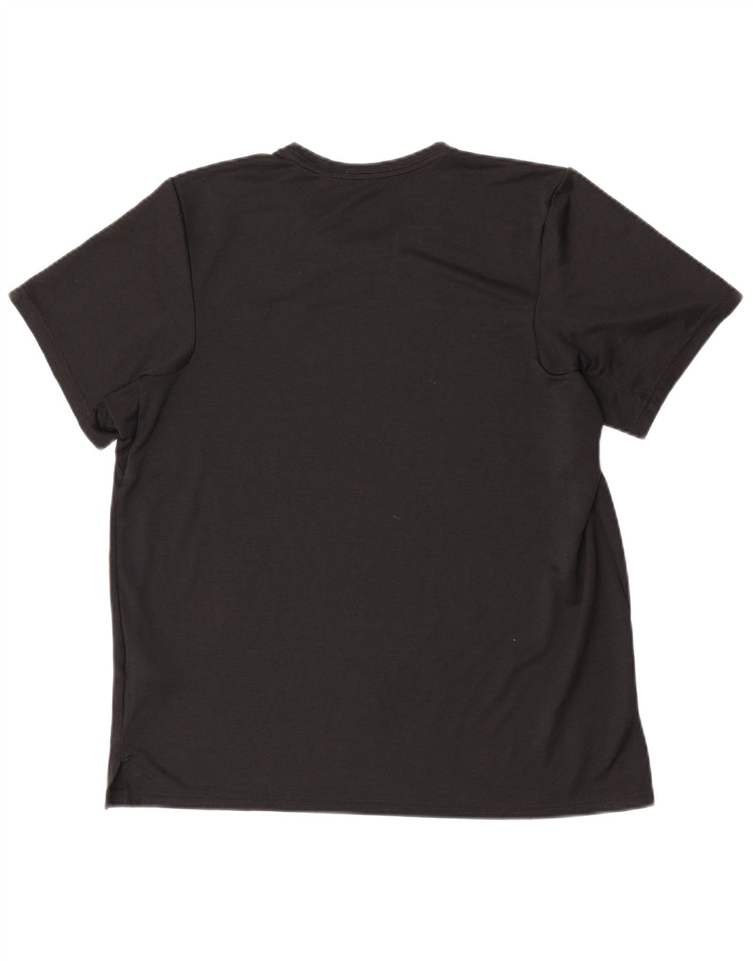 Nike Mens Dri Fit T-Shirt Top Large Black Polyester