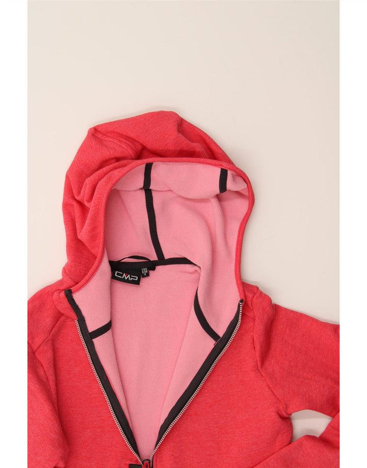 CMP Womens Zip Hoodie Sweater UK 10 Small Red Vintage CMP and Second-Hand CMP from Messina Hembry 