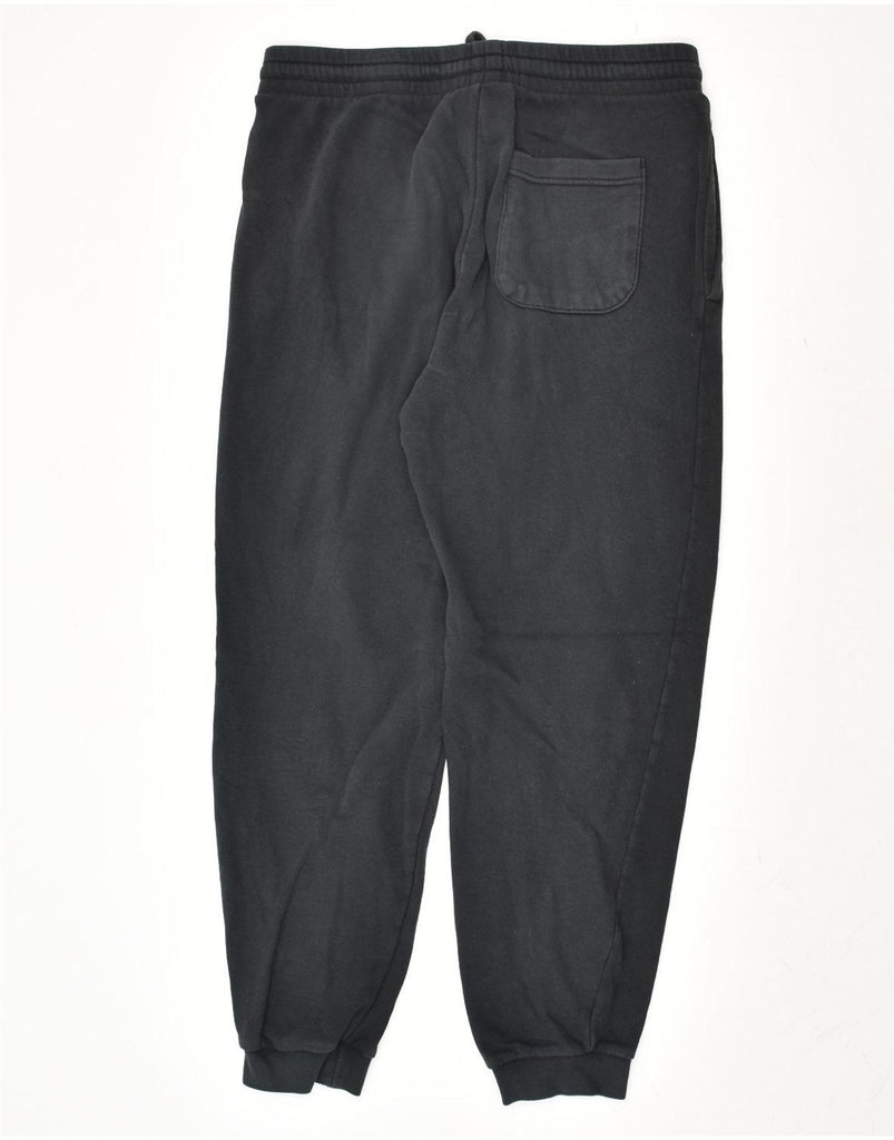 CONVERSE Mens Tracksuit Trousers Joggers Medium Black Cotton | Vintage Converse | Thrift | Second-Hand Converse | Used Clothing | Messina Hembry 