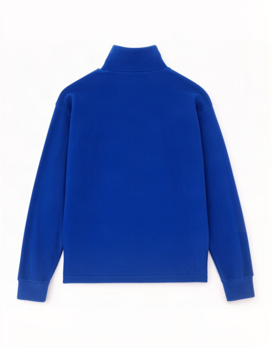Fila Mens Zip Neck Fleece Jumper IT 52 Large Blue Polyester