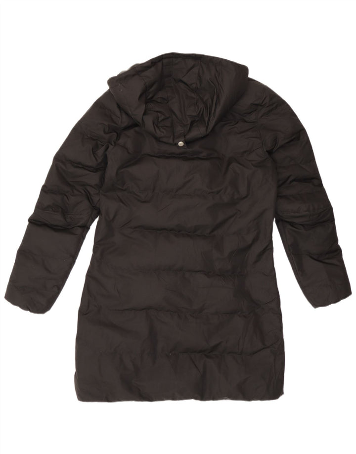 Helly Hansen Womens Hooded Padded Coat UK 10 Small Black Polyester